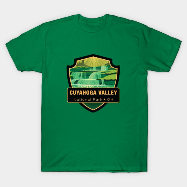 Cuyahoga Valley National Park T-Shirt by Curious World